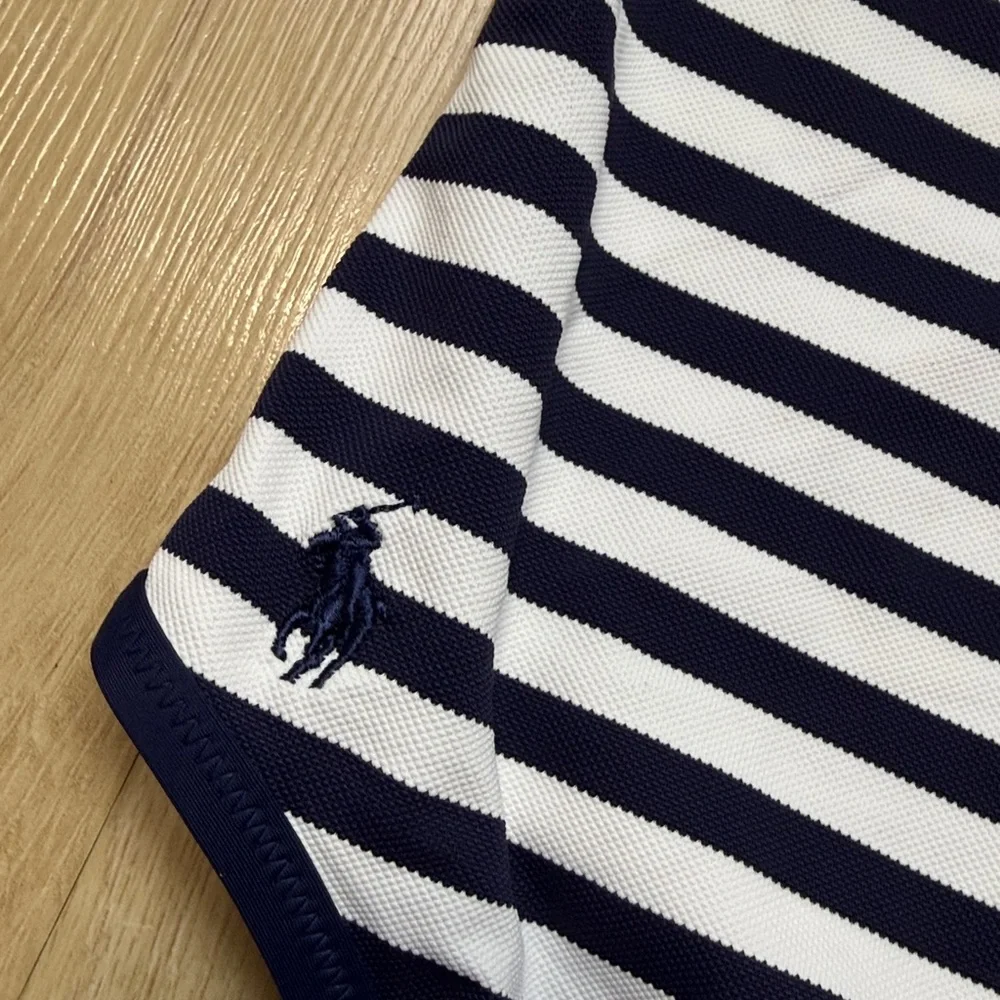 Polo Ralph Lauren Stripe Scoop One-Piece Swimsuit